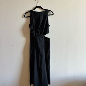 Zara Black Backless Dress